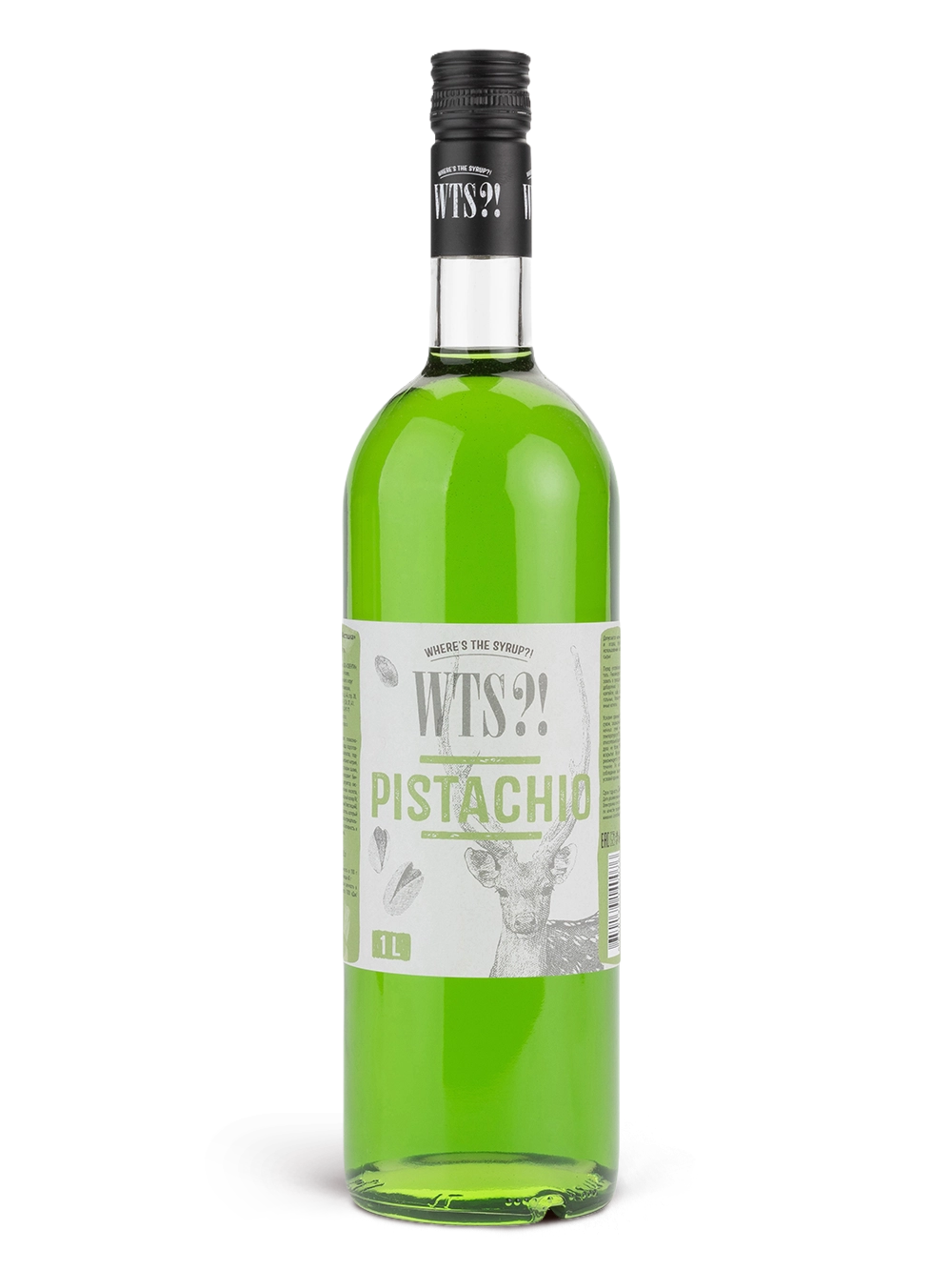 Сироп WTS ФИСТАШКА, 1 л